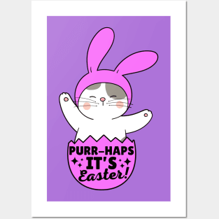 Easter Cat Posters and Art